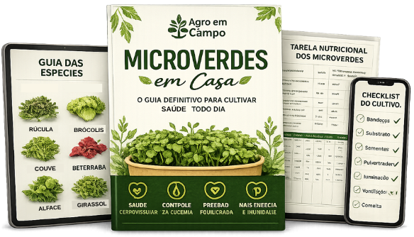 Microverdes em Casa
